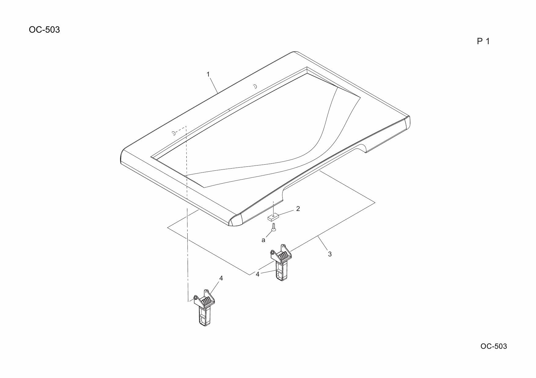 Konica-Minolta Options OC-503 Parts Manual-5